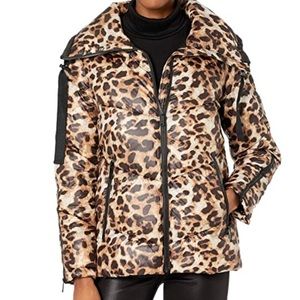 Sam Edelman Animal Printed Short Coat NWT